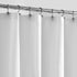 ALYVIA SPRING Extra Long Fabric Shower Curtain Liner, Waterproof 72" x 84", Soft & Lightweight with Magnets