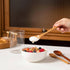 4 Set, 4 Pcs Wood Spoon Pcs Long Wooden Mixing Spoons,Wood Honey Spoons, Natural Wooden Spoons for Eating, Oatmeal