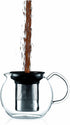 Bodum Assam Glass Tea Press, 34oz with Stainless Steel Filter, Brushed