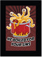 FSM Flying Spaghetti Monster He Boiled for Your Sins Refrigerator Magnet - 3" x 2"