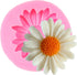 Chrysanthemum Flower Silicone Mold, Daisy Flower Fondant Cake Molds for Cake Decoration & Cupcake Topper