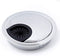 Jetland Desk Grommet for Wire Organizer - Bright Silver, 2-3/8" Hole, GBT60, 2-Pack
