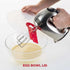 Silicone Mixing Bowl Splatter Guard - Cover for Egg Bowl Whisks, Cooking Splash Guard