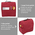 Stand Mixer Dustproof Cover with Organizer Bag, Kitchen Appliance Dust Cover for KitchenAid Mixer, Red.