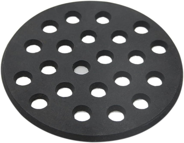 Round cast Iron Bottom fire Grate for Big Green Egg, BBQ high