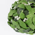Factory Direct Craft Hanging Mistletoe Ball, Artificial Green Poly Silk Leaves, Multiple White Berries