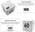 Kitchen Cube Timer - Kids Timer for ADHD, Productivity, Workout, Classroom Countdown Management Settings (15, 20, 30,