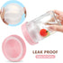 OcePor 6 Pack 16 oz Overnight Oats Containers with Lids and Spoons, Glass Mason Overnight Oats Jars with Removable