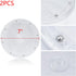 7" Pack 2 MY MIRONEY Heavy Duty Lazy Susan Turntable Organizer Clear Acrylic Rotating Swivel Stand with Steel Ball