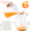 Gokyvei Nut Milk Bag Reusable 6 Pcs (20"x20"/12"x12"/12"x8") Cheese Cloths for Straining, Cheesecloth