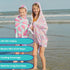 50+, Swimming, (30.5" 40.5", ROAM Kids UPF Pool/Beach Towel with Hood, Sunscreen Towel, UV Protection, UPF Sand Free
