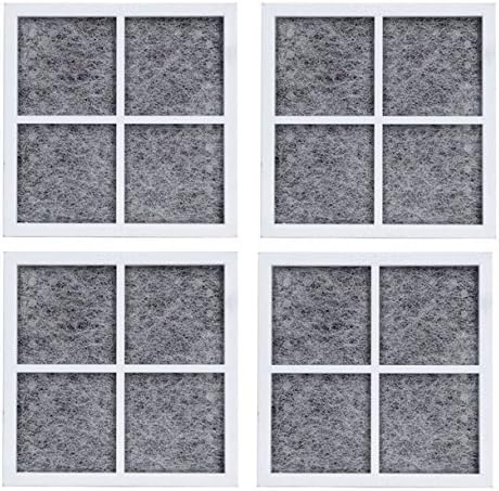 Nispira Air Filter Replacement - Compatible with LT120F 469918 Refrigerator, 4 Filters ADQ73214402, ADQ73214404