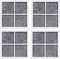 Nispira Air Filter Replacement - Compatible with LT120F 469918 Refrigerator, 4 Filters ADQ73214402, ADQ73214404