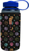 Sok It BotlSok Water Bottle Sleeve Insulated Neoprene Cover (Furry Footprints, Fits