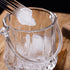 Cabilock Clear Plastic Ice Bucket with Ice Tongs, Ice Tub Chiller for Party Bar, Wine Bottle Chiller