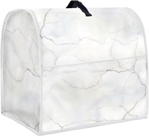 Marbling Print Auto Mixer Cover, Compatible with 4.5-5 Quarts Blender, Washable Dust Proof Kitchen Appliance Cover