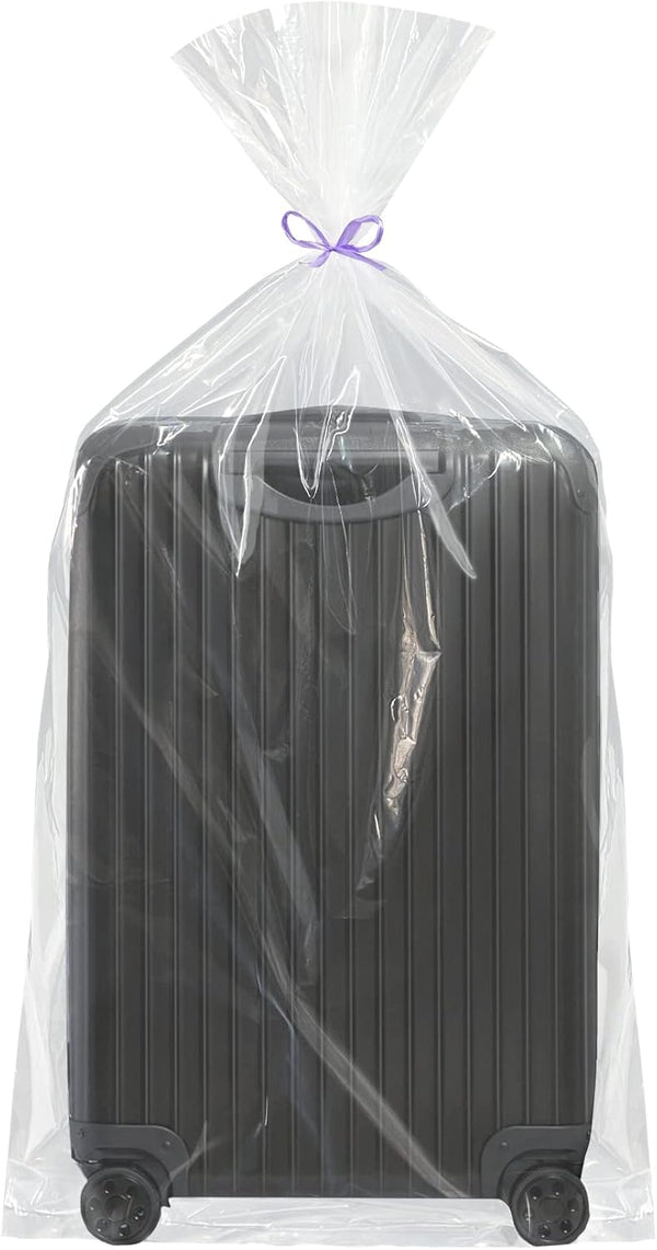 Extra Large Clear Plastic Storage Bags, 10 Pieces 40x60 Inches Big Jumbo Plastic Storage Bags for Luggage, Suitcase,