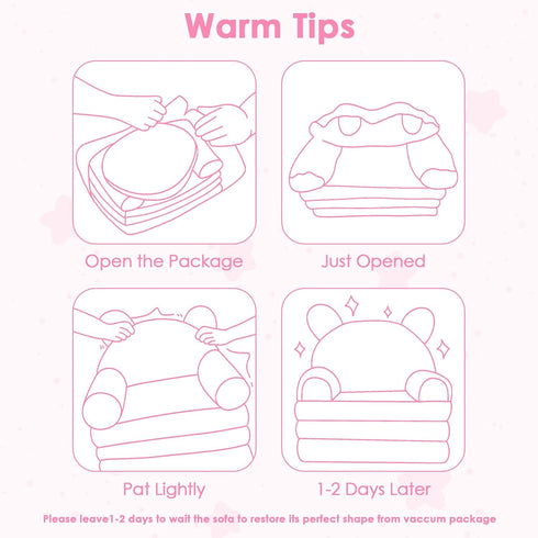 2 1 decalsweet Kids Couch Comfy Foldable Kids Sofa to Lounger in Toddler Chair Plush Baby Sleeper Chair for Playing