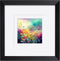 8x8 Picture Frame, Black Pine Wood with Mats for 5x5 or 4x4 Pictures, Square Photo Frames for Home Office Decor