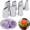 Hendiy 7 Pieces Cake Decorating Tips Set, Cream Icing Piping Fondant Nozzle Pastry Tools for Decorating