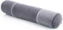 Alibo 18.9" x 3.9" Gray Bolster Neck Round Roll Support Bed Pillow with Washable Pillowcase for Pain Relief
