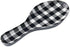 UPware Melamine Spoon Rest, 9.625 Inch Kitchen Utensil Holder for Counter and Dining Table, Gingham Black
