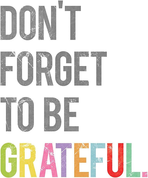 Don't Forget Mini Collection Wall Art Prints, 11x14 Inch, Kid's Room Decor, Motivational Typography, Gender Neutral