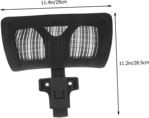 Holibanna Office Chair Headrest Attachment, Universal Adjustable Height Angle Head Support for Executive Desk Chair