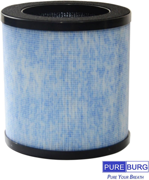 PUREBURG MJ002H Replacement Air Filter Compatible with POMORON MJ002H Air Purifier, 2-Pack H13 True HEPA