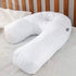 Relief(30"x20"x6") DMI U-Shaped Side Sleeping Pillows For Neck And Shoulder Pain |Side Sleeper Neck Pillow & Pregnancy