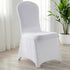 MAQIHAN 3PCS Chair Covers - 3PCS Folding Chair Covers Spandex Stretch White