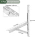 YOKIVE Mini Split Wall Mounting Bracket - Supports 9000-36000BTU & Up to 570lbs of Condenser for Heat Pump Systems