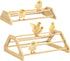 Pawaboo Chick Perch, 2 Pack Wooden Chicken Roosting Bars, Large & Small