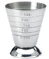 Barfly Stainless Steel Measuring Cup, 2.5 oz