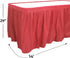 Party Dimensions Plastic Table Skirt, 29-Inches by 14-Feet, Red - 1 Pack