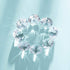 LONGWIN 30mm Crystal Diamond Themed Dinner Party Table Decoration, Pack of 8, Clear