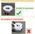 Dishwasher Top Rack Adjuster by SupHomie, Compatible with Various Whirlpool Models