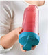 Tupperware Quick Shake Shaker Blender, 20 oz Capacity in Teal Blue