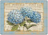 CounterArt Blue Hydrangeas Hardboard Placemat, Set of 2
