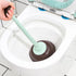 Set,Green 3 1 Home,Set 1 Cq acrylic Toilet Brush and Plunger in Bathroom Scrubber Plunger and Angled Toilet Bowl Brush