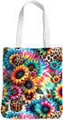 Henhesaha Bee Dragonfly Sunflower Gifts Canvas Tote Bag for Women Girl Christmas Birthday