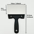 Coating Spatula for Chocolate - Stainless Steel Dough Scraper (small)