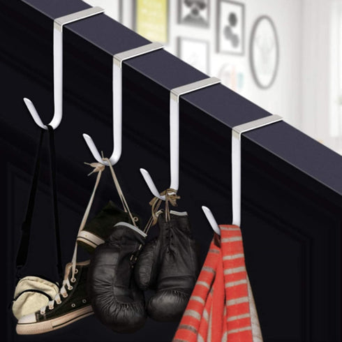 Black Wreath Hanger, Strong Bearing Door Hook for Fall, Christmas, and Halloween Decorations