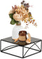 NUPTIO Cake Stand Cupcake Display Metal Dessert Pedestal Stands Food Riser Black