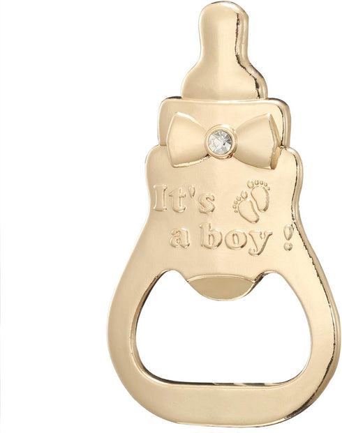 15 15pcs) pcs Baby Shower Return Gifts for Guest Supplies Baby Bottle Bottle Opener It's A Boy Baby Shower Favor Party