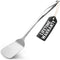 Zulay Kitchen 15" Stainless Steel Cooking Utensil - Durable Kitchen Gadgets, Easy to Clean Metal Accessories