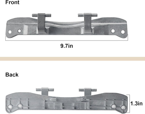 W10208415 Washer Door Hinge Fit for Whirl-pool Washing Machine and Dryer Replaces WPW10208415 AP6017115 PS11750410 EAP11750410 1872427