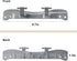 W10208415 Washer Door Hinge Fit for Whirl-pool Washing Machine and Dryer Replaces WPW10208415 AP6017115 PS11750410 EAP11750410 1872427