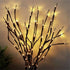 2 Pack Decorative LED Lighted Branch Lights, Battery Operated, 29.5 Inches, Warm White, 20 LEDs for Home Decor