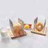 Stainless Steel Bread Slicer for Homemade Bread, Adjustable Cutting Guide, Foldable and Compact Design